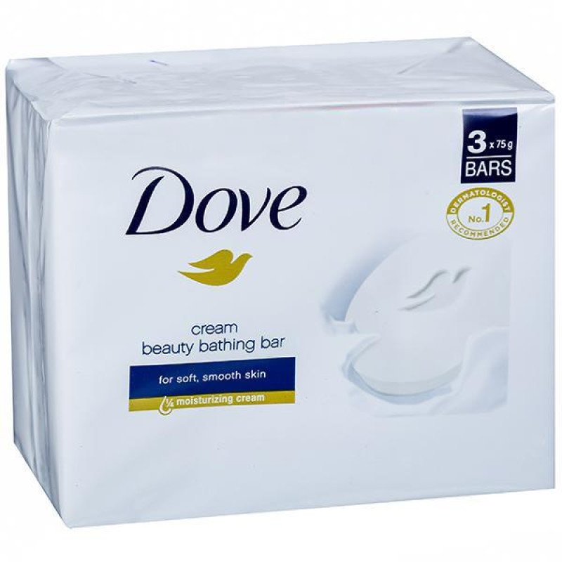 DOVE CRM BTHNG BAR 3*75gm