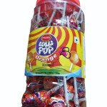 P LYCHI LOLYPOP JAR 6X100P